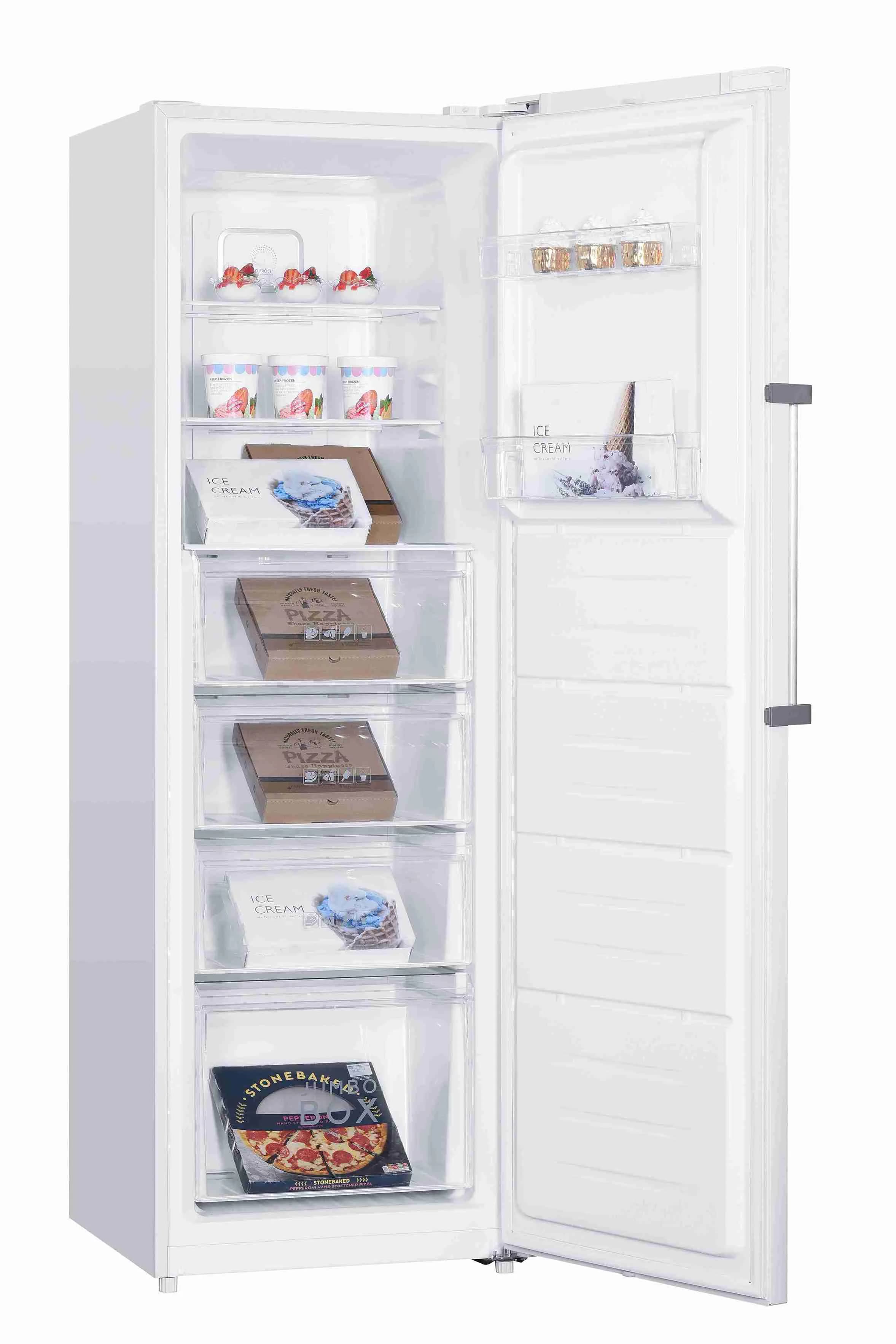 Uğur UED 8274 DTK NF D/S DGT R65 4 Çekmeceli 3 Raflı 274 Litre No-Frost Dikey Derin Donduru görsel 5