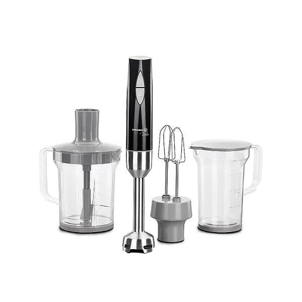 Korkmaz Vertex Mega Inox/Siyah Blender Set A445