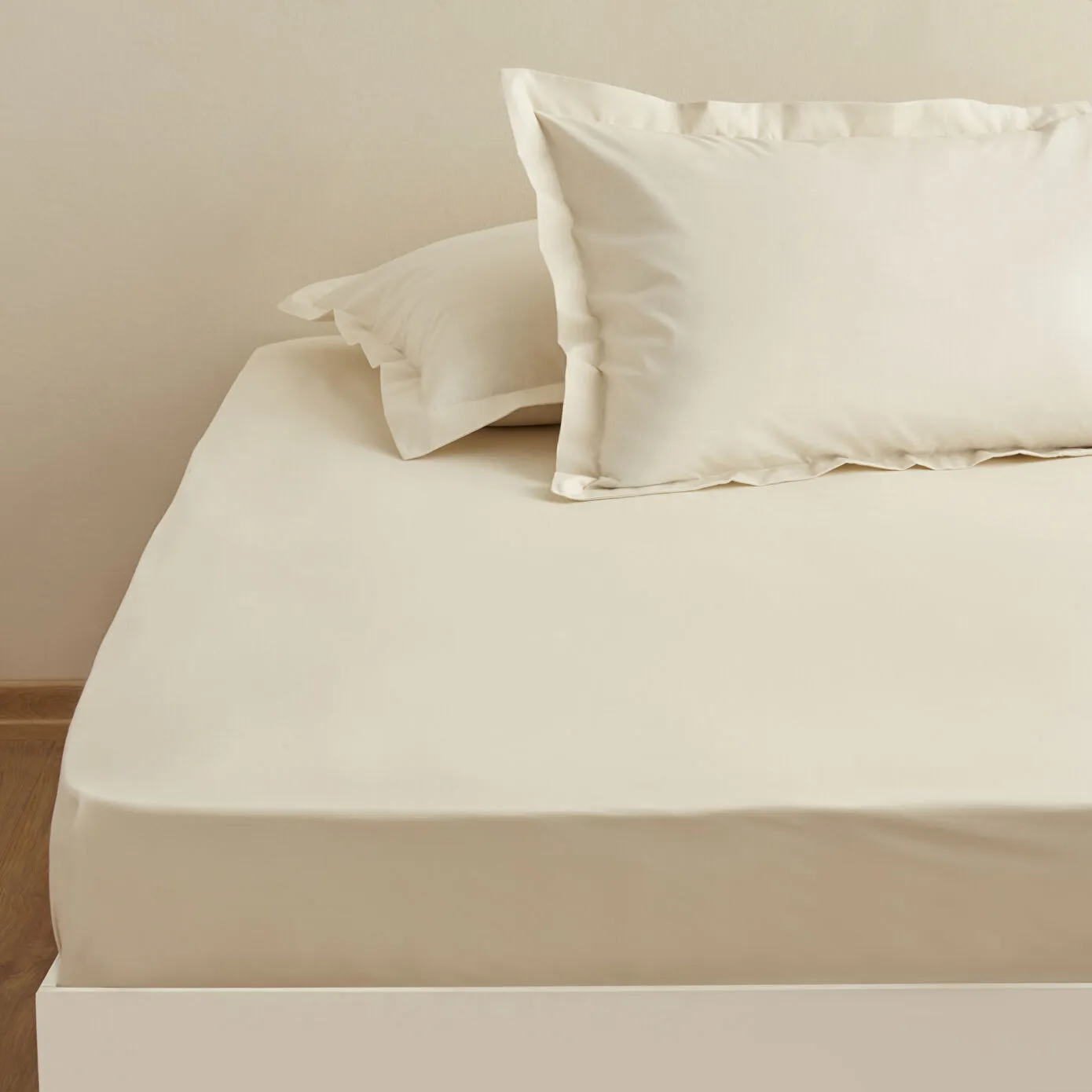 Karaca Home Lastikli Çarşaf Tek Kişilik Ekru