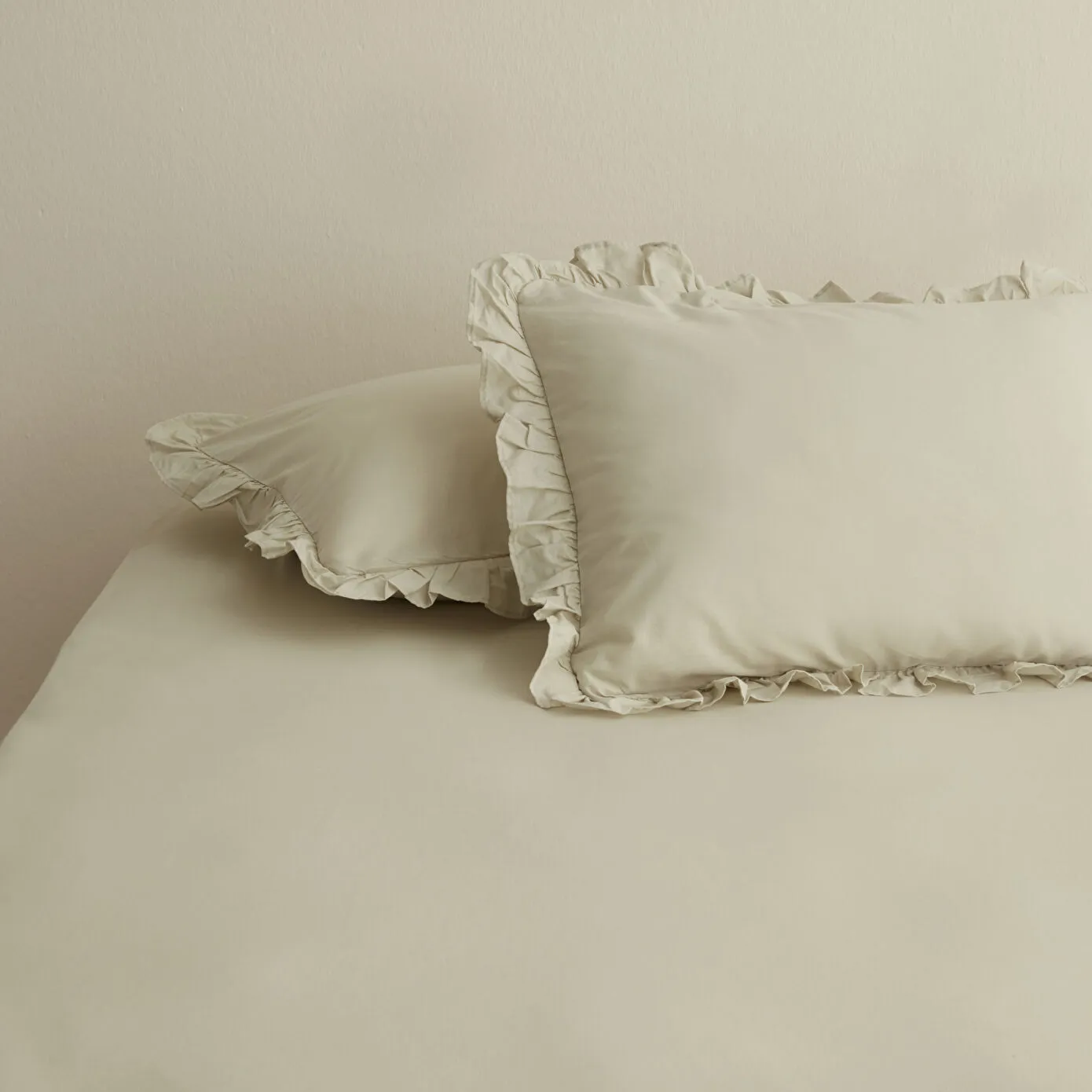 Karaca Home Basic 2'li Fırfırlı Yastık Kılıfı Adaçayı