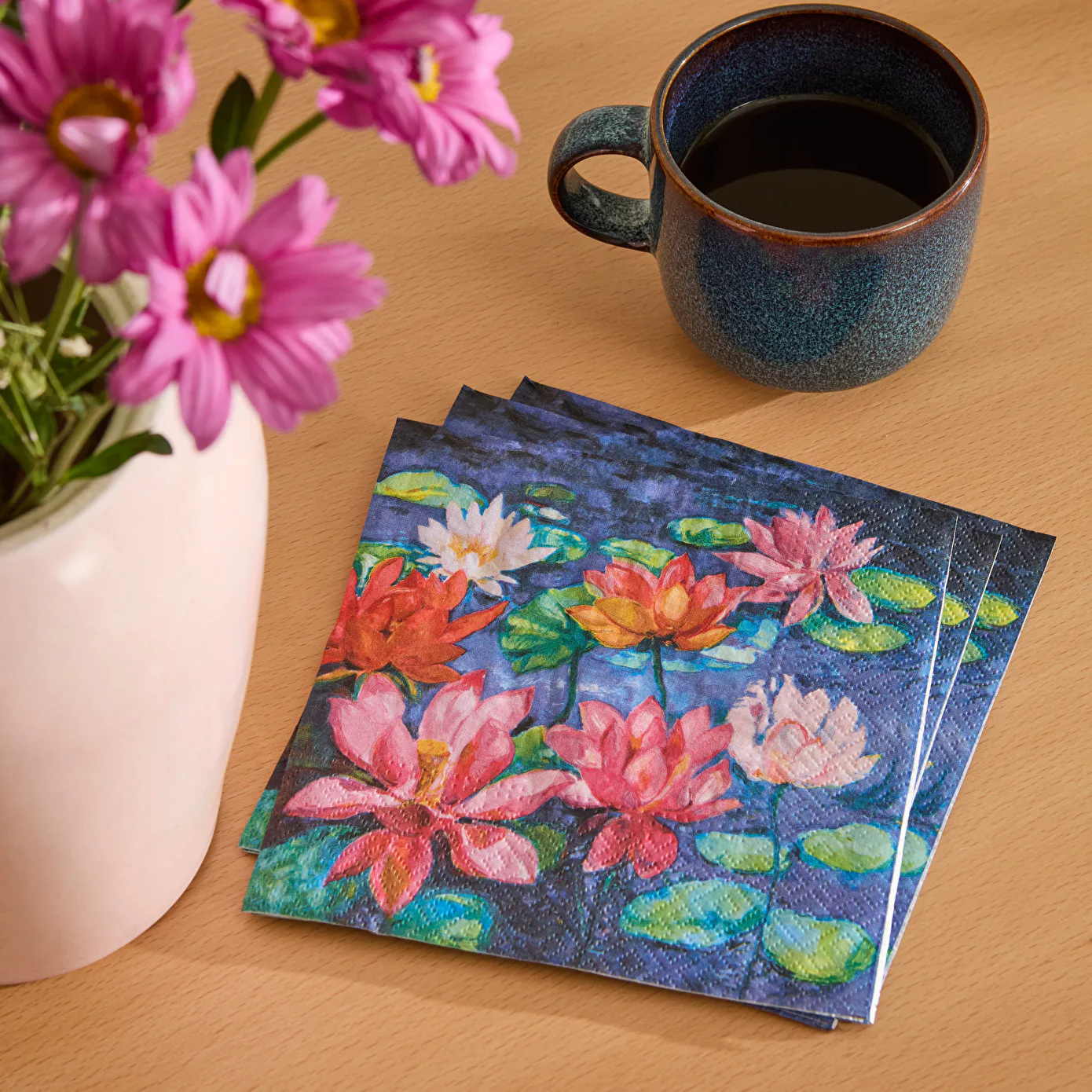 Karaca Home Bellis 20'li Lotus Flower Kağıt Peçete