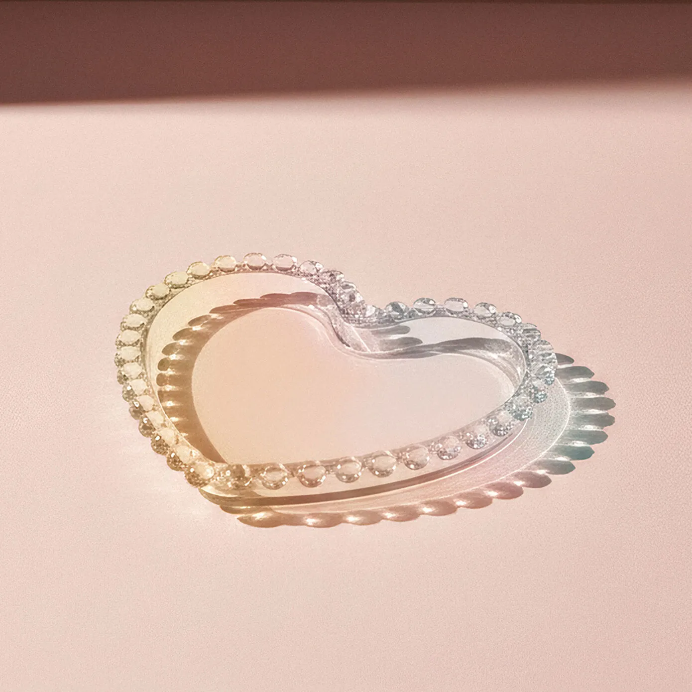Karaca Rory Kalp Cam Pasta Tabağı 18 cm
