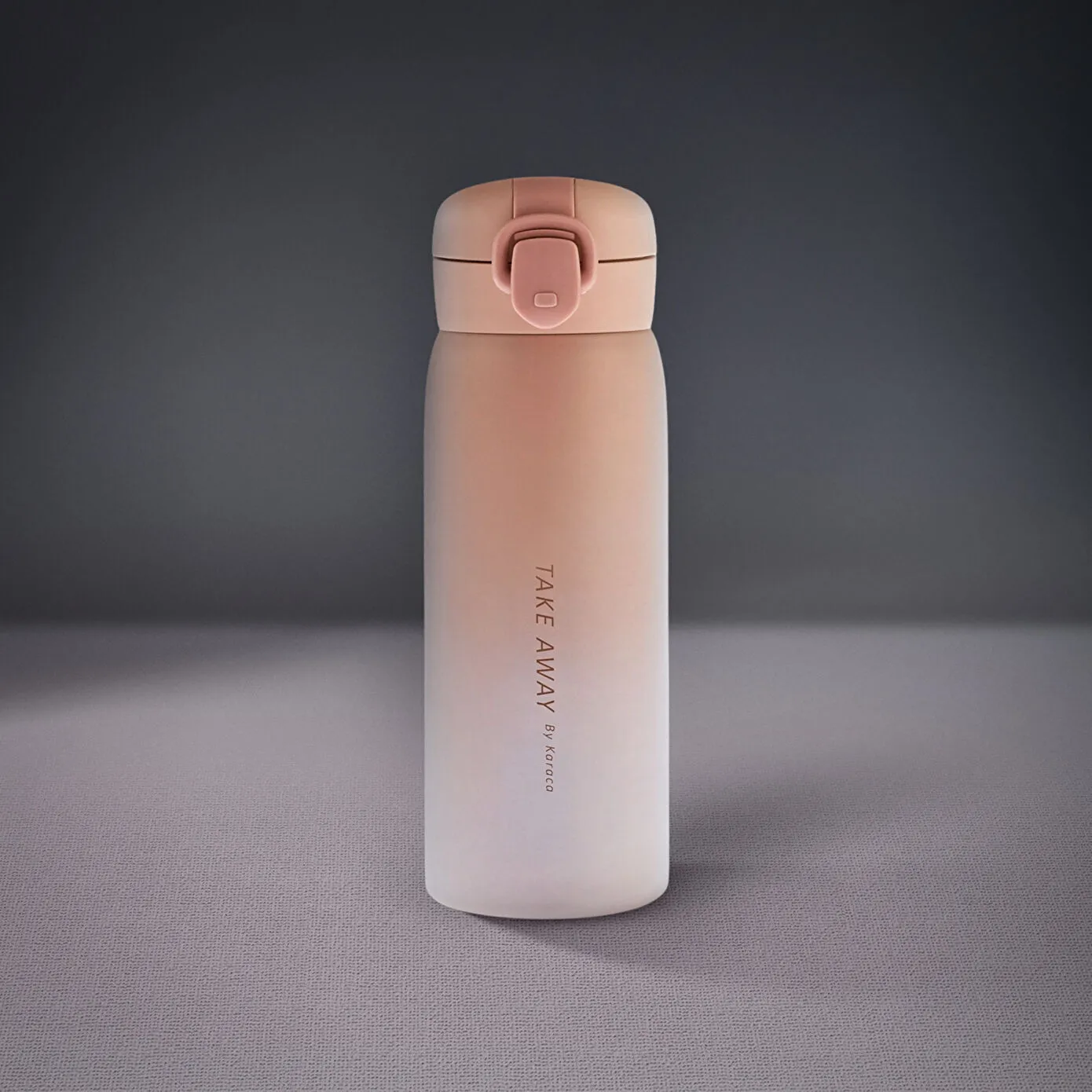 Karaca Skyfall Çelik Sızdırmaz Termos Pembe 350 ml