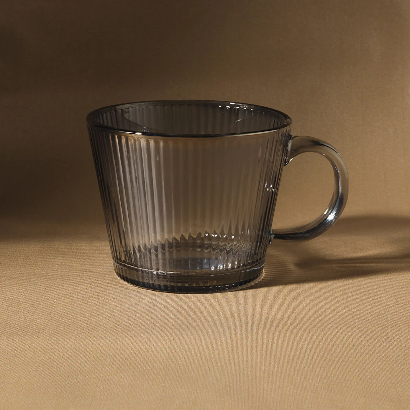 Karaca Plain Kupa 380 Ml Gri