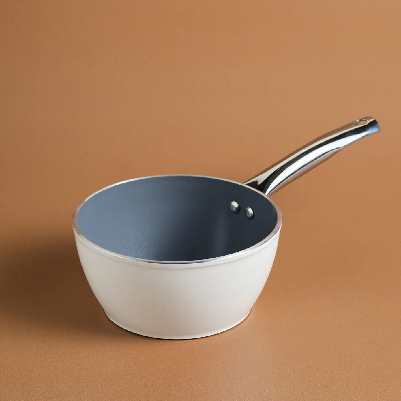 Karaca x Refika Swiss Crystal Creamy Metal Sütlük/Sosluk 18 cm
