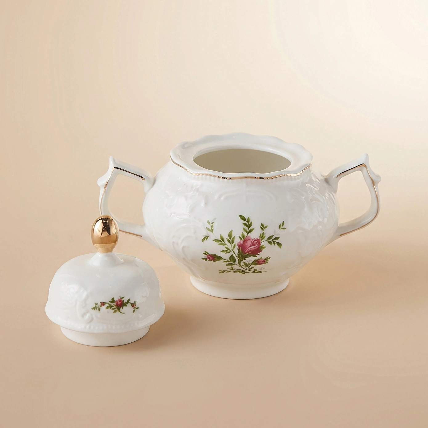 Karaca Vintage Rose Şekerlik 12 cm