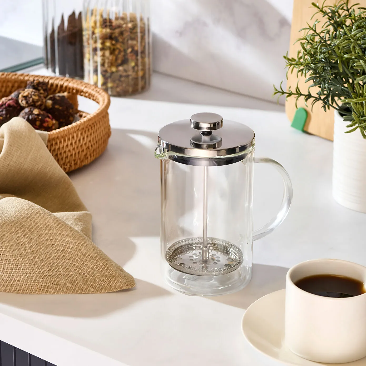 Karaca Pia Raum Çift Cidarlı French Press 600 ml
