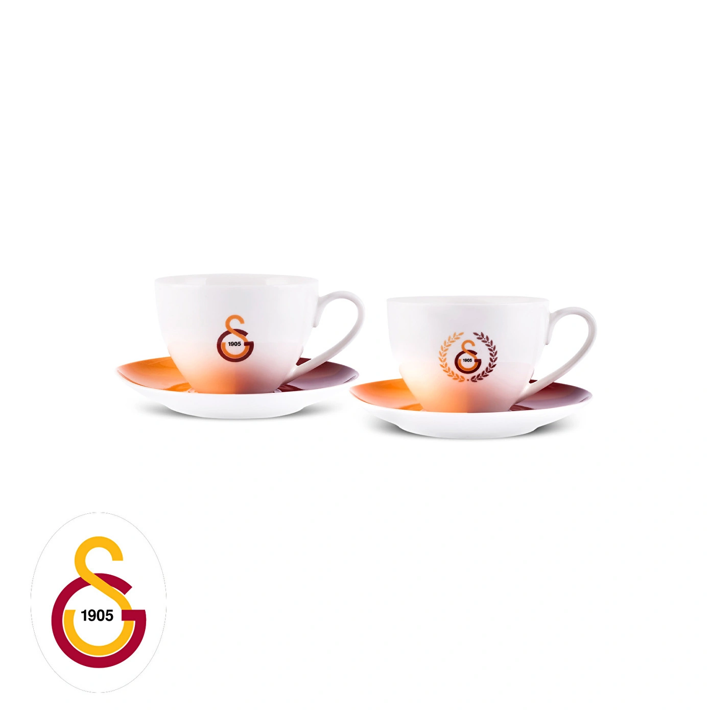 Karaca x Galatasaray Lisanslı 2 Kişilik Çay Fincan Takımı 220 ml