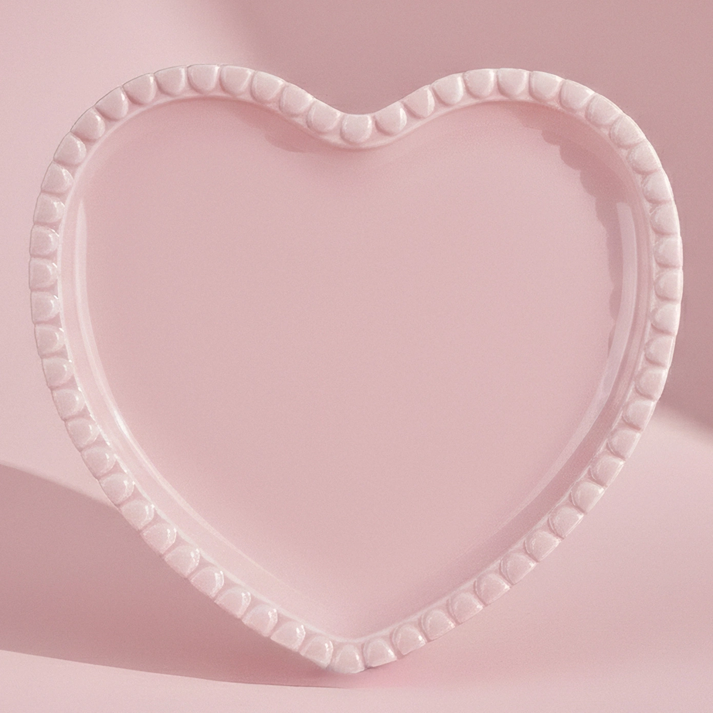 Karaca Pink Love Pasta Tabağı Pembe 21 cm