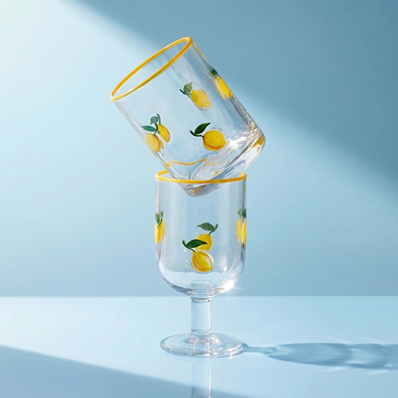 Karaca Lemon Meşrubat Bardağı 420 ml Sarı