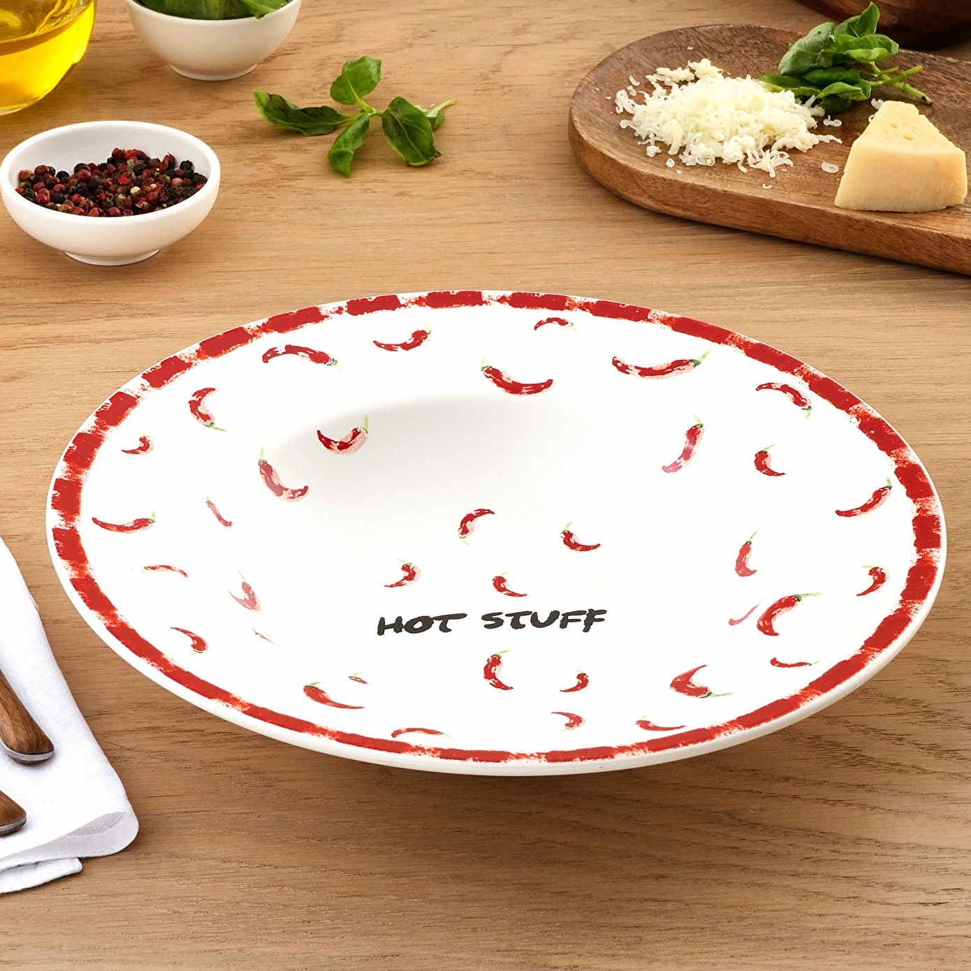 Karaca Hot Stuff Makarna Tabağı Beyaz 27 cm