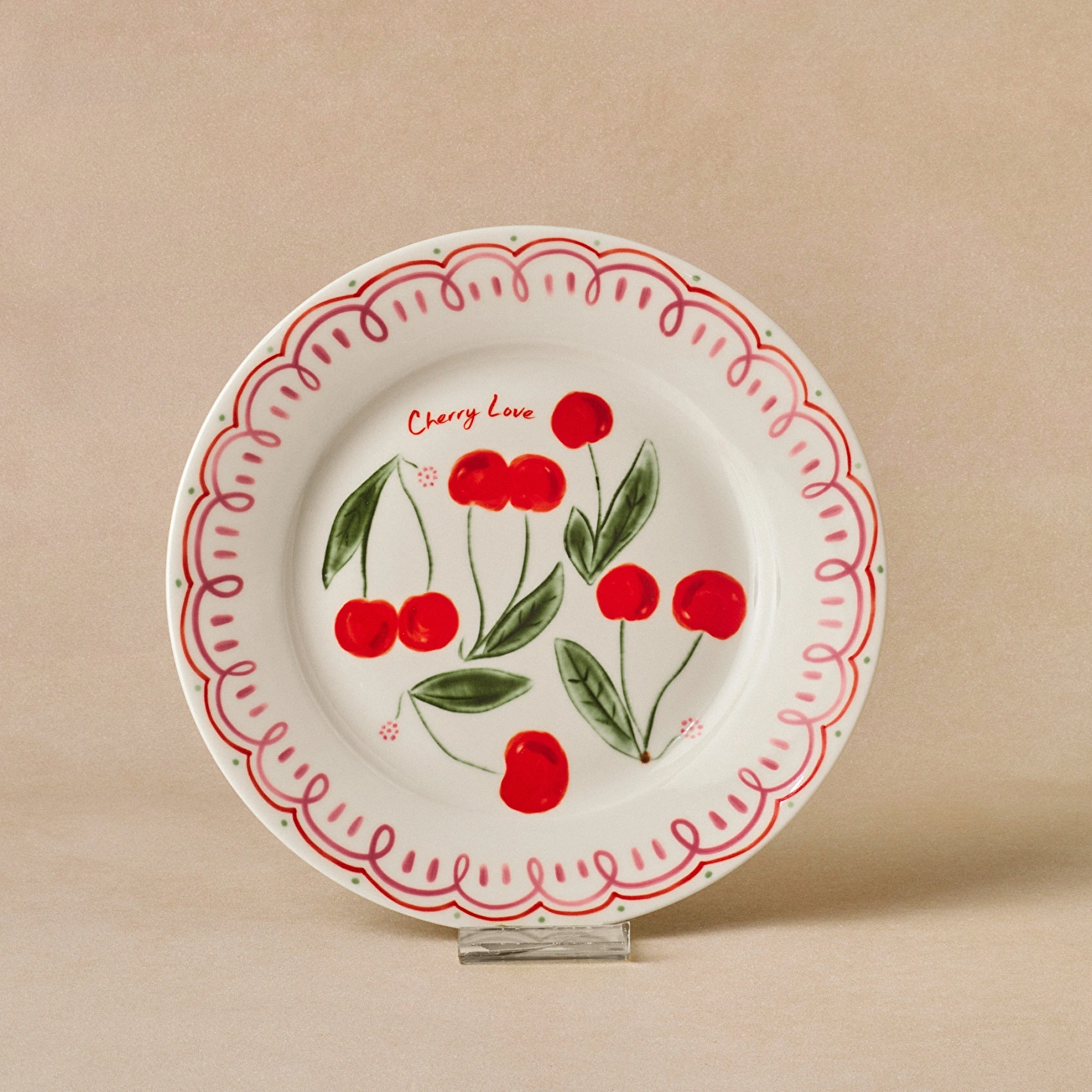 Karaca Cherry Time Pasta Tabağı 20 cm