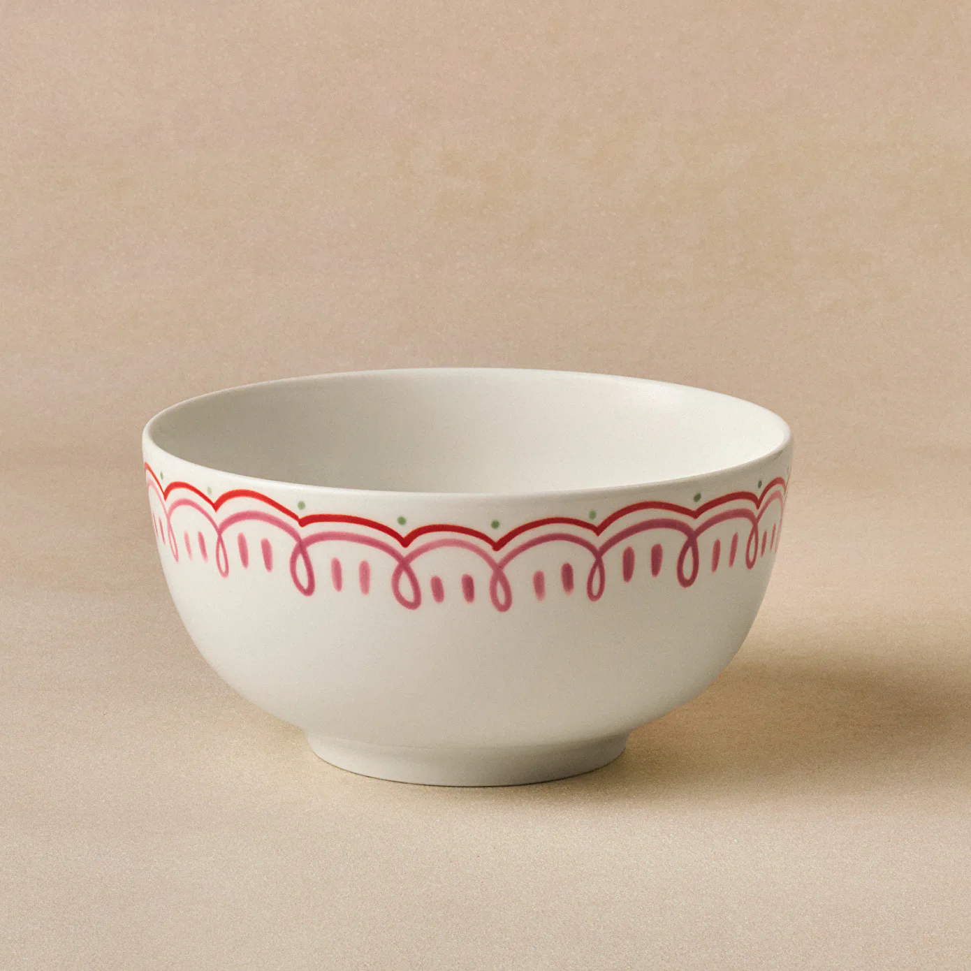 Karaca Cherry Time Noodle Kase 14 cm