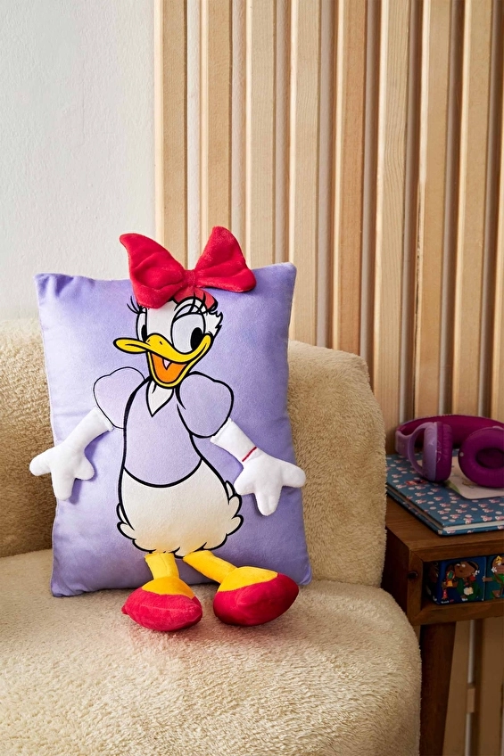 Özdilek 3D Daisy Duck Disney Lisanslı Kırlent 30x23 cm