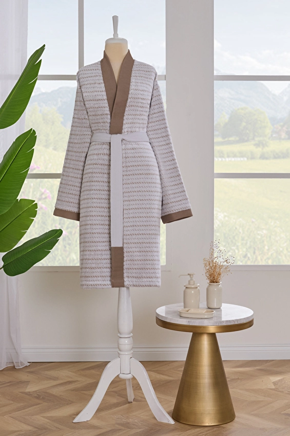 Özdilek Inclined Kimono Bornoz