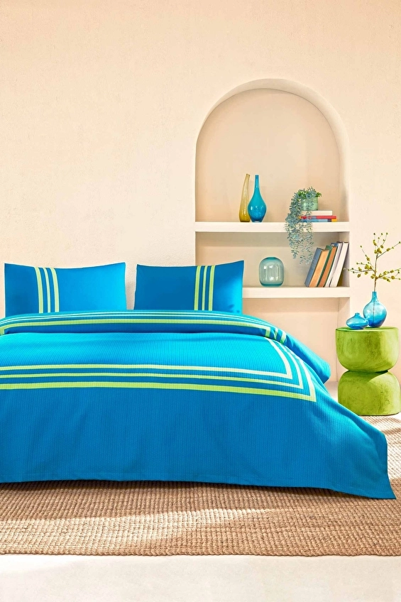Özdilek Neon Frame Çift Kişilik Pike Takımı